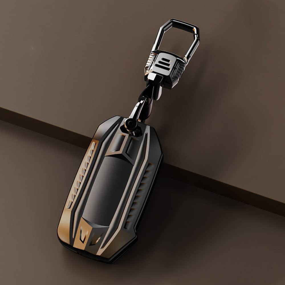SELIYA TPU Auto Remote Key Case Cover Schutzhülle，Passend für KIA Sportage R GT Stinger GT Sorento Ceed CD Cerato Forte 2018 2019,KJ,TPU,0124,SCHWARZ von SELIYA
