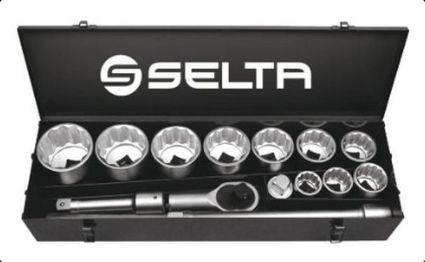 SELTA Steckschlüsseleinsatz-Set SE-8914 von SELTA