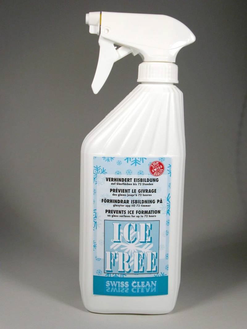 Ice-Free Autoscheiben-Enteiser – Inhalt: 500 ml – Für eine FREIE Sicht bei der Autofahrt – Ohne Rückstände – Swiss Made – Die Beste Lösung für mehr Sicherheit im Straßenverkehr – C345681 von SELVA