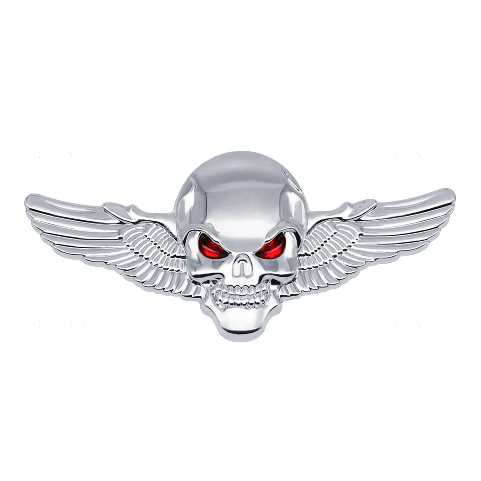 3D Schädelflügel Metallauto Aufkleber Schädel Embleme Badge Car Motorbike Decals Aufkleber Autozubehör Dekoration 3D Schädelflügel Metallauto Aufkleber Schädel Embleme Badge Car Motorbike Decals Aufkleber Autozubehör Dekoration von SELVFZ