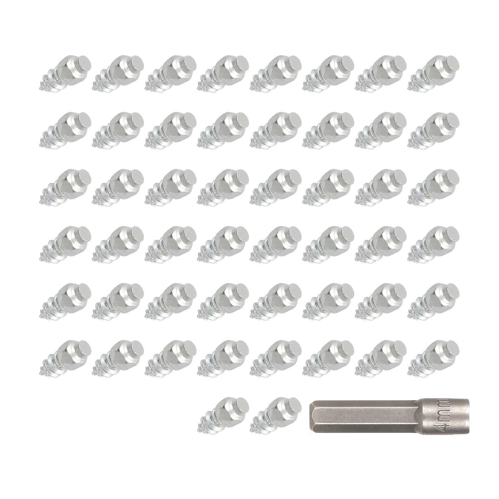 Antislip Reifenschrauben 50pcs Schneekette Reifenstollen Motorradspikes Schneekette Reifenschuh Schraubenschnee Ketten Reifen Spikes Antislip Reifenschrauben 50pcs Schneekette Reifenstollen Motorradspikes Schneekette Reifenschuh Schraubenschnee Ketten Reifen Spikes von SELVFZ