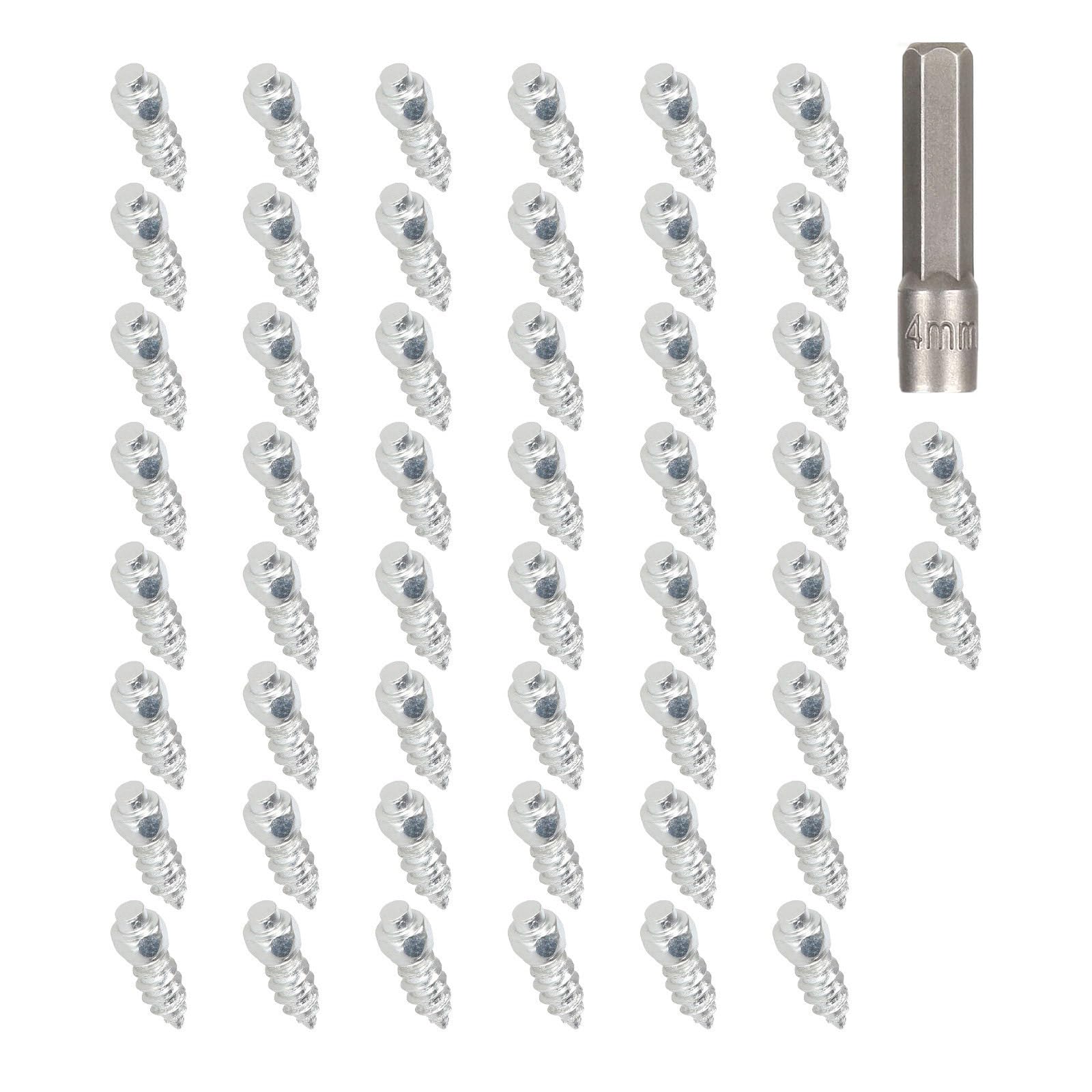 Antislip Reifenschrauben 50pcs Schneekette Reifenstollen Motorradspikes Schneekette Reifenschuh Schraubenschnee Ketten Reifen Spikes Antislip Reifenschrauben 50pcs Schneekette Reifenstollen Motorradspikes Schneekette Reifenschuh Schraubenschnee Ketten Reifen Spikes von SELVFZ