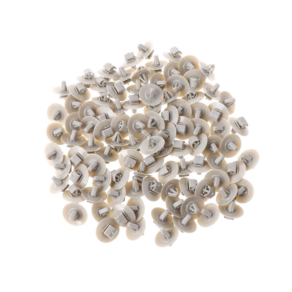 SELVFZ 100 Pcs Stoßfänger Panel Kotflügelhalterungsklammern Körperschild Für Autotürtafel Kennzeichen Kennzeichen Schraubenverschluss Langlebig SELVFZ 100 Pcs Stoßfänger Panel Kotflügelhalterungsklammern Körperschild Für Autotürtafel Kennzeichen Kennzeichen Schraubenverschluss Langlebig von SELVFZ