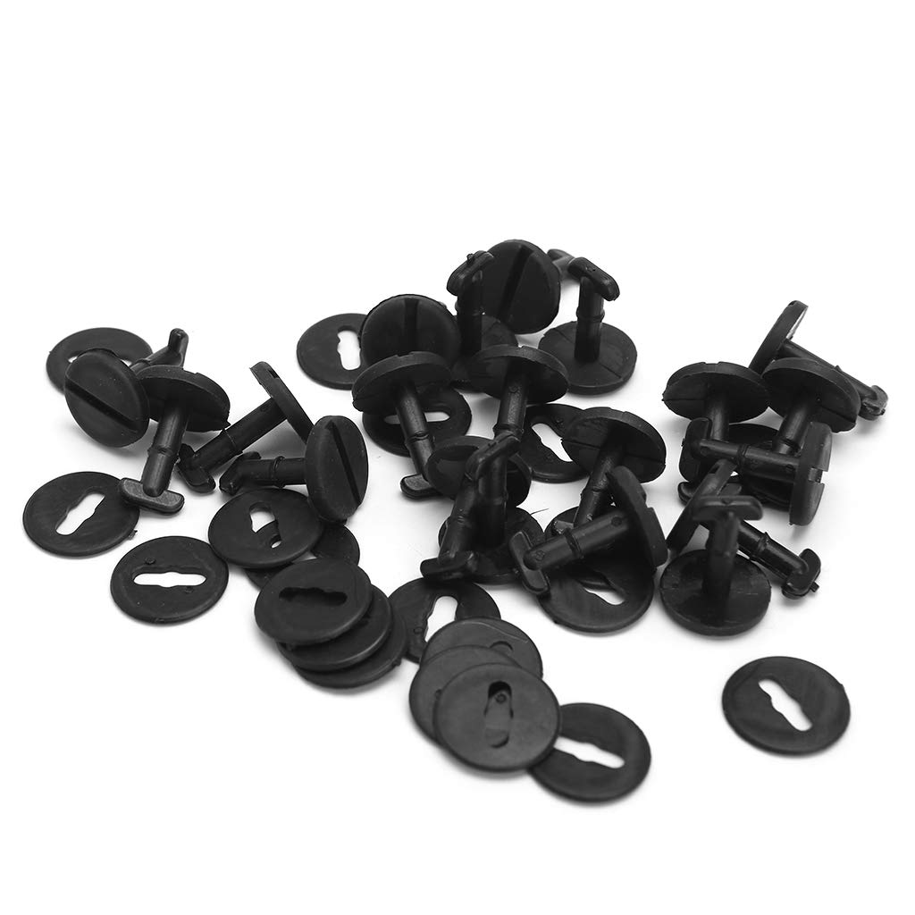 SELVFZ 20 Fache Floor Teppichmatten Clips Twist Lock Mit Unterlegscheiben Für E36 E46 SELVFZ 20 Fache Floor Teppichmatten Clips Twist Lock Mit Unterlegscheiben Für E36 E46 von SELVFZ