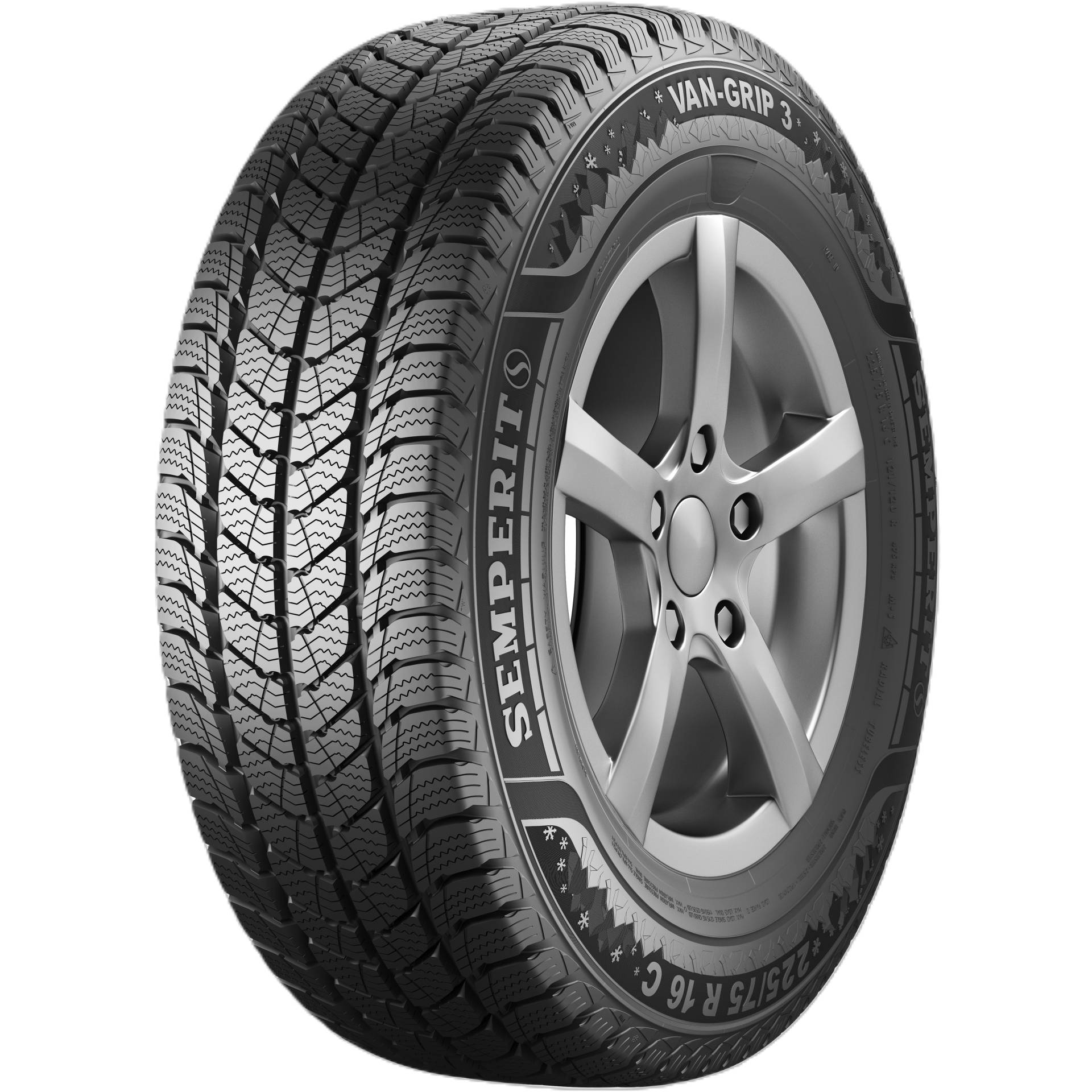 Semperit Van-Grip 3 195/60 R16 99T C M+S Winterreifen von SEMPERIT