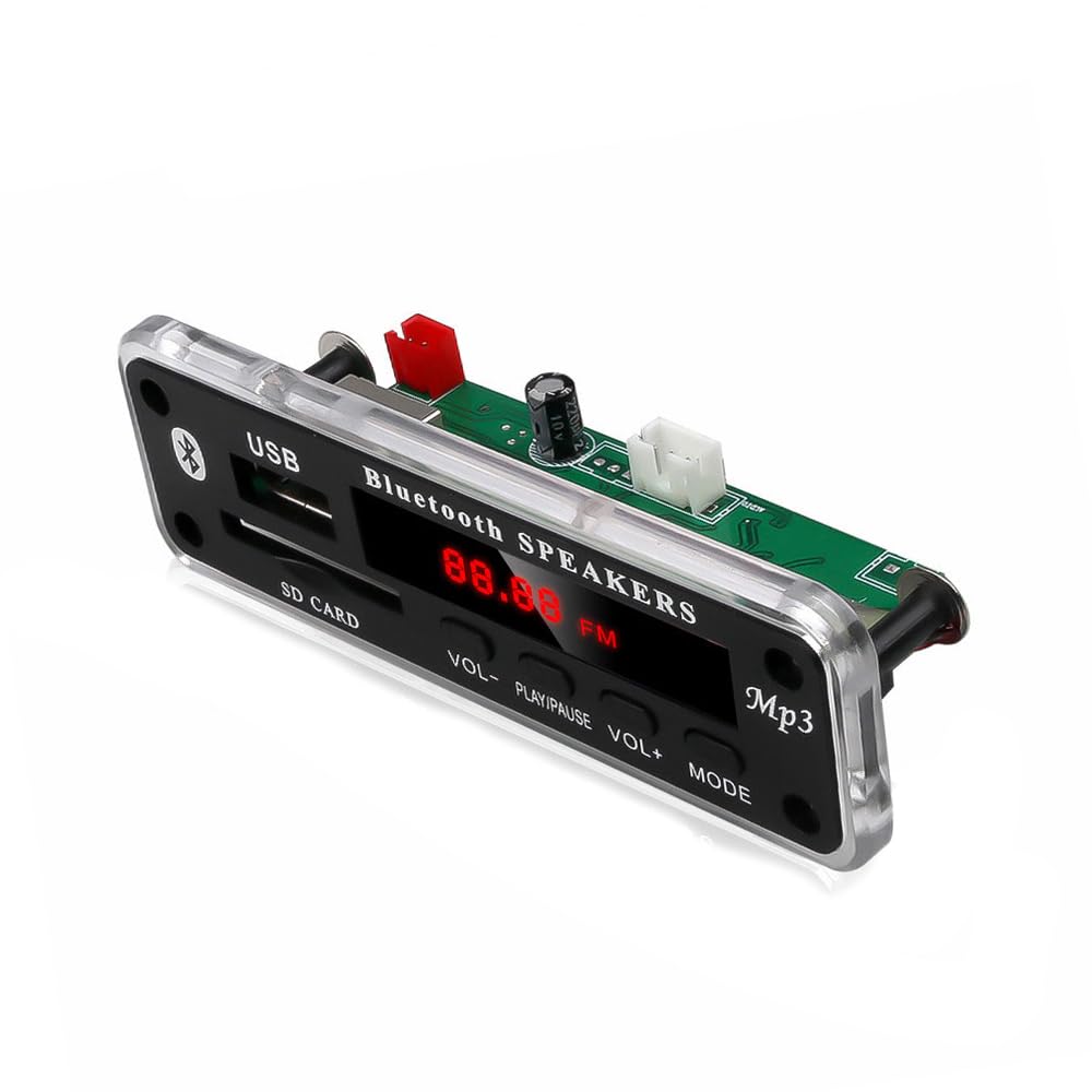 Decoding Board, Wireless Bluetooth DC 5-12V MP3 WMA Decoder FM AUX USB SD Audio Modul für Auto Musik Lautsprecher Decoding Board, Wireless Bluetooth DC 5-12V MP3 WMA Decoder FM AUX USB SD Audio Modul für Auto Musik Lautsprecher von SENRISE