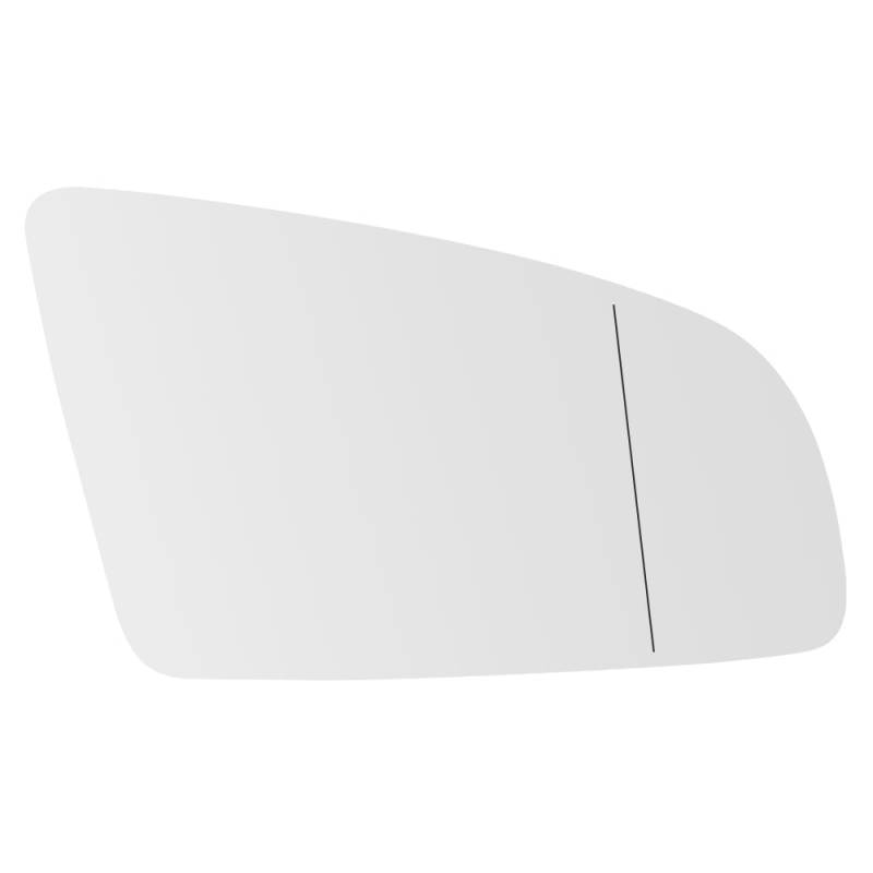 SENZEAL Spiegelglas Beifahrerseite Beheizbar mit Trägerplatte für Audi A3 S3 8P A4 S4 8E 8H B6 B7 A6 S6 4F C6 8E0857536E Außenspiegel Glas Ersatz Rechts von SENZEAL