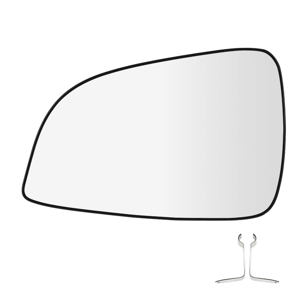 SENZEAL Spiegelglas Fahrerseite Beheizbar mit Trägerplatte für Opel Astra H GTC 2009-2013 13300626 13300627 Außenspiegel Glas Ersatz Links SENZEAL Spiegelglas Fahrerseite Beheizbar mit Trägerplatte für Opel Astra H GTC 2009-2013 13300626 13300627 Außenspiegel Glas Ersatz Links von SENZEAL