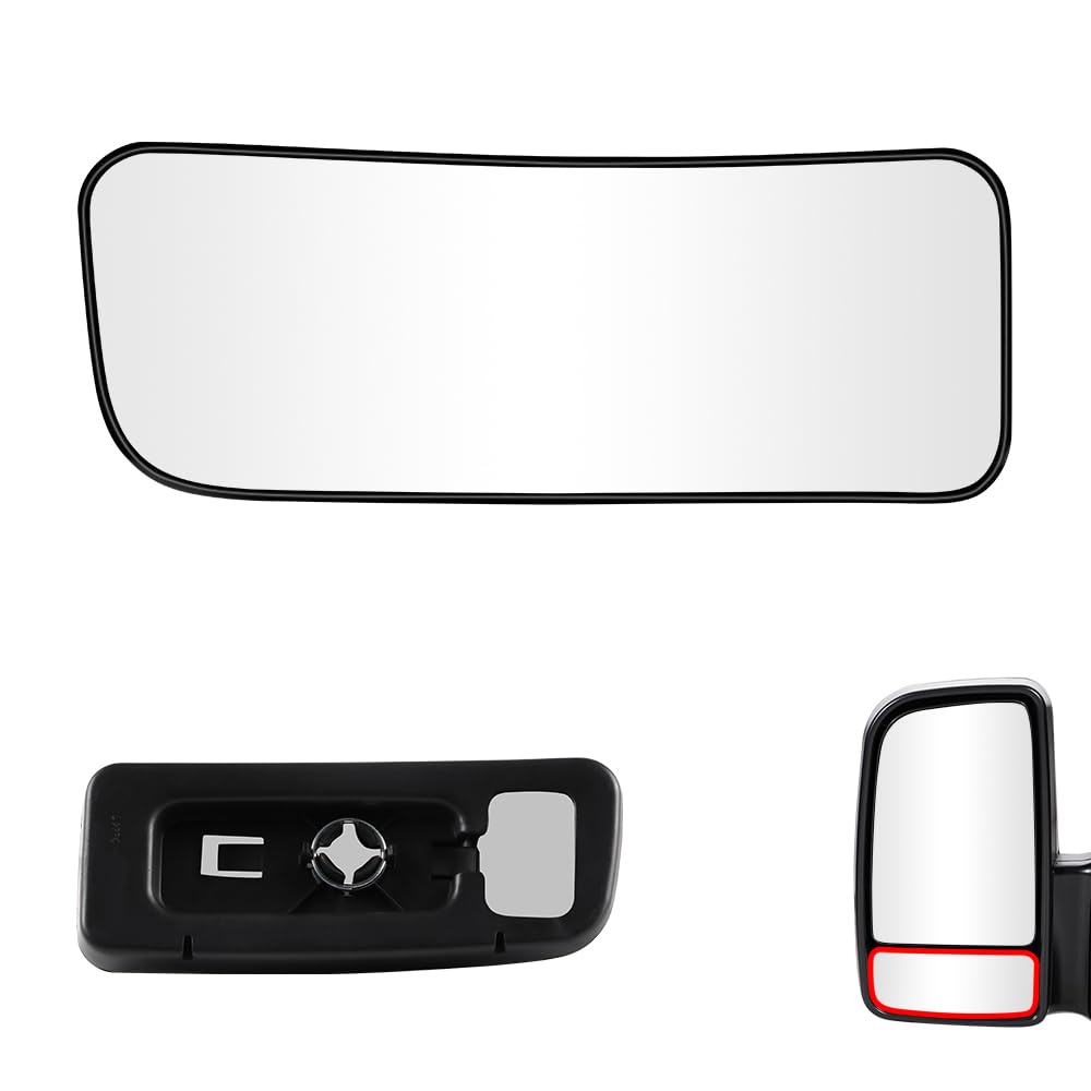 SENZEAL Spiegelglas Fahrerseite mit Trägerplatte für Mercedes-Benz Sprinter 906 2006-2018 VW Crafter 2006-2016 A0028111933 2E1857587A Unbeheizt Außenspiegel Glas Ersatz Unten Links SENZEAL Spiegelglas Fahrerseite mit Trägerplatte für Mercedes-Benz Sprinter 906 2006-2018 VW Crafter 2006-2016 A0028111933 2E1857587A Unbeheizt Außenspiegel Glas Ersatz Unten Links von SENZEAL
