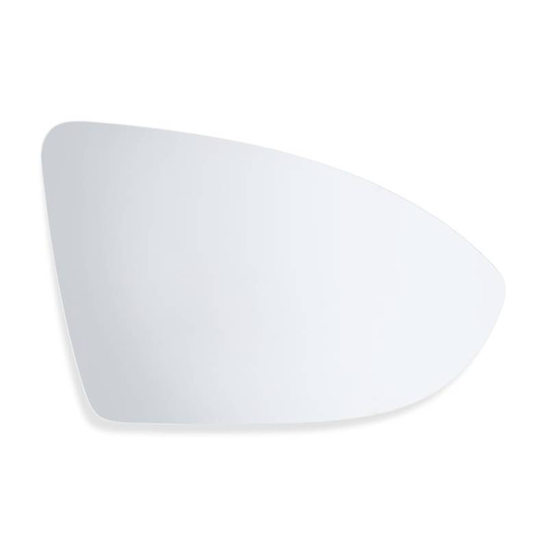SENZEAL Spiegelglas Rechts Beifahrerseite Beheizbar mit Trägerplatte für VW Golf 7 5G0857522 Außenspiegel Glas Ersatz (Rechts) von SENZEAL