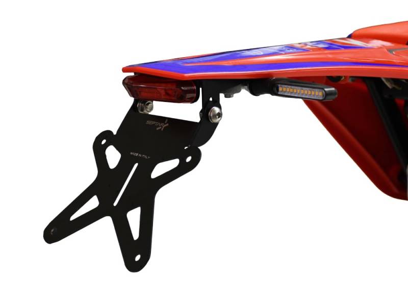 VERSTELLBARER SPORT KENNZEICHENHALTER kompatibel mit BETA MOTARD/ENDURO RR 50 2021-2025 | SEPTAR von SEPTAR