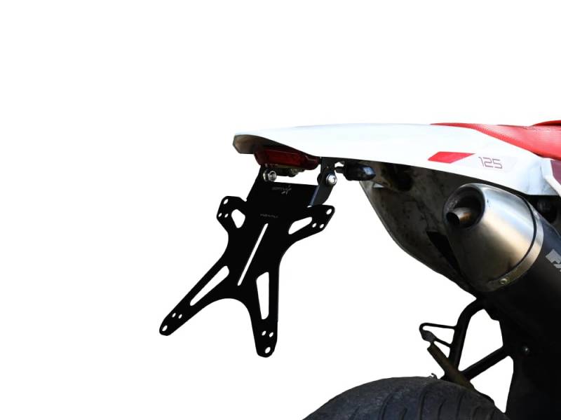 Verstellbarer Kennzeichenhalter kompatibel mit FANTIC MOTARD/ENDURO xef xmf 125 (4t) 2023-2025 | SEPTAR von SEPTAR