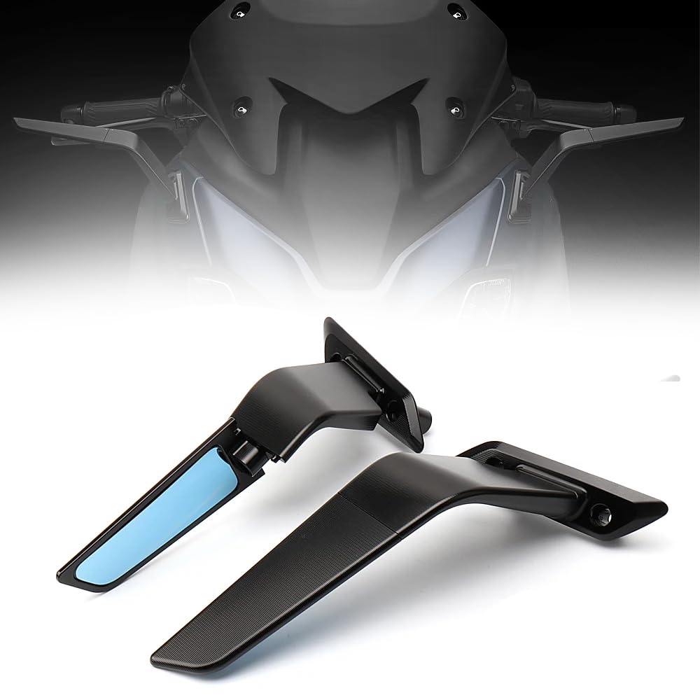 Motorrad-Rückspiegel für Yamaha T-MAX 560 2022 2023 2024 Neue Spiegel Stealth Winglets Verstellbare Spiegel aus Aluminium Motorradzubehör Motorrad-Rückspiegel für Yamaha T-MAX 560 2022 2023 2024 Neue Spiegel Stealth Winglets Verstellbare Spiegel aus Aluminium Motorradzubehör von SERALI