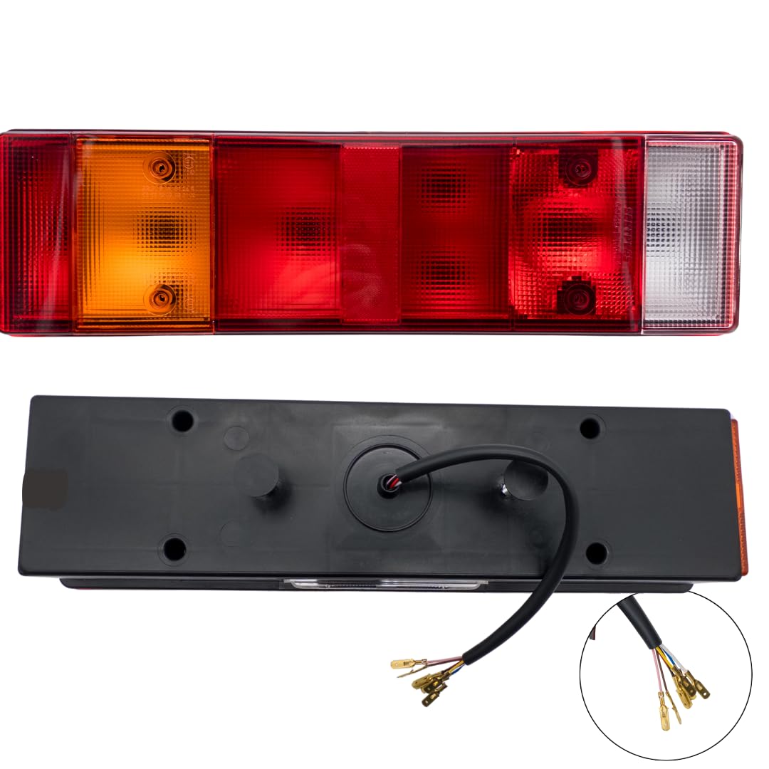 SERTPLAS LKW Heckleuchte 24V Rückfahrscheinwerfer - Passend für MB Actros, Atego, Axor, Unimog - mit kabel Anschluss - Bremslicht, Rücklicht, Blinker, Seitenmarkierungsleuchte - E-Prüfzeichen TÜV SERTPLAS LKW Heckleuchte 24V Rückfahrscheinwerfer - Passend für MB Actros, Atego, Axor, Unimog - mit kabel Anschluss - Bremslicht, Rücklicht, Blinker, Seitenmarkierungsleuchte - E-Prüfzeichen TÜV von SERTPLAS