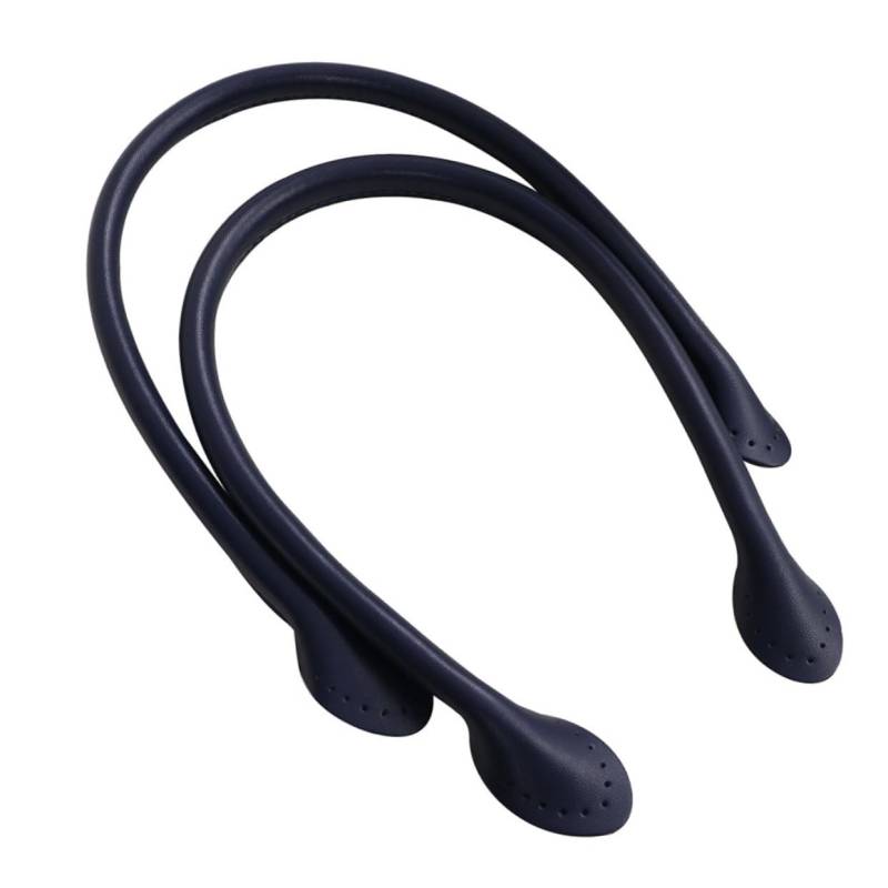 SEWACC 1 Paar Kurzer Handtaschengurt Handtasche Gürtel Ersatzzubehör für Einkaufstaschen Handtaschengurte Bag Hanger Riemen für Handtasche Taschengriff aus Leder Handtaschenriemen Blue von SEWACC