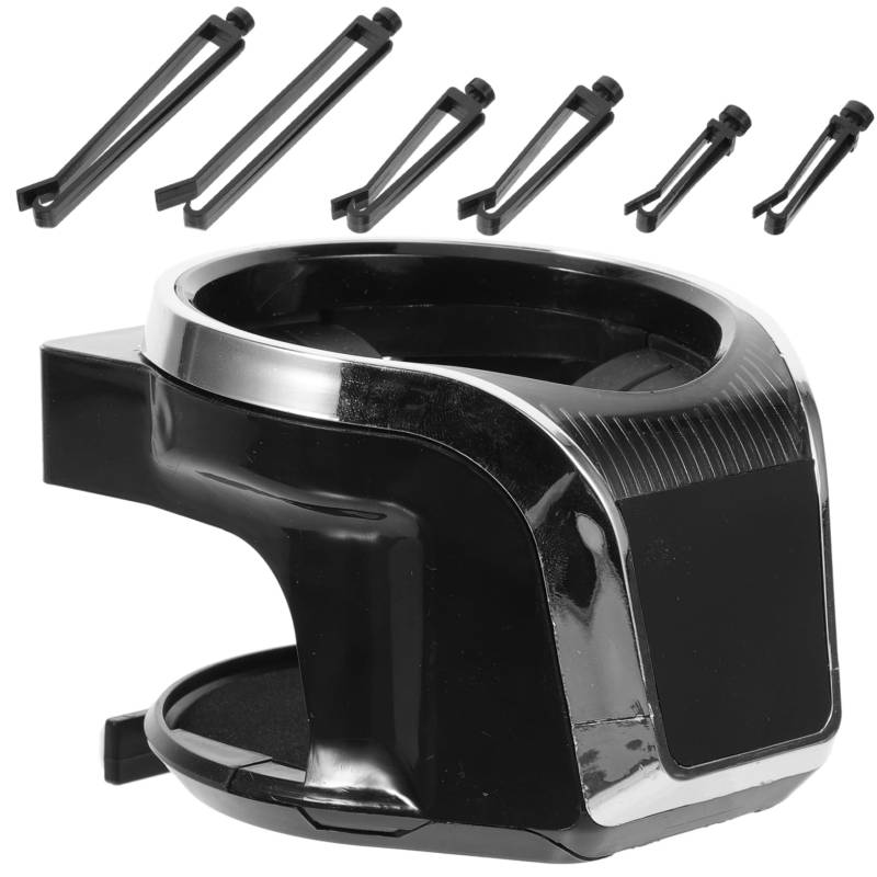 SEWACC Autoregal Auto-Organizer auspuffhalter Auto Getränkehalterung Getränkehalter fürs Auto Becherhalter Handyhalterung fürs Auto Tassenhalter Telefonhalterung Kieselgel Silver von SEWACC