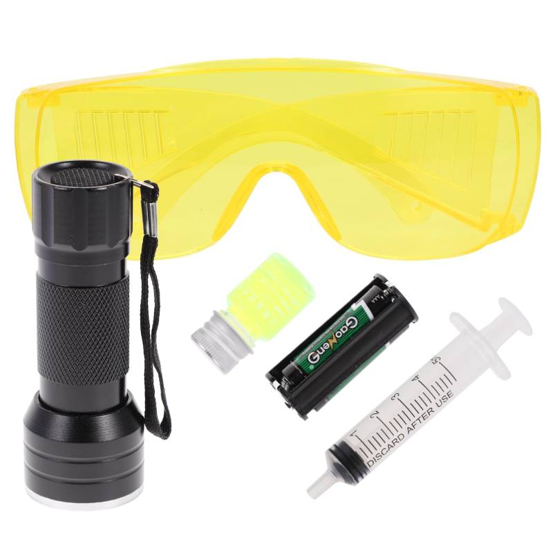 SEWOART Ac-lecktest-taschenlampen-kit Kfz-kältemittelleckdetektor Für Ac-einheiten von SEWOART