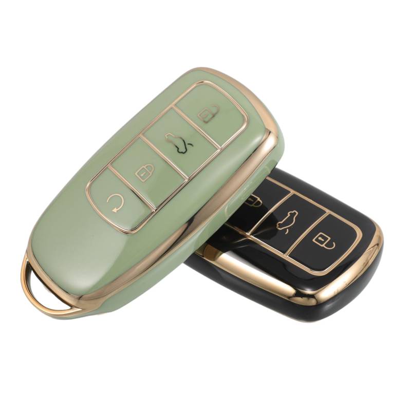 SEWOART 2 Stück Autoschlüsselgehäuse Schlüsselanhänger Keyless Remote Gehäuse Keyless Entry Gehäuse Schlüsselgehäuse Ersatz Keyless Entry Schutz Auto Fernbedienungsgehäuse von SEWOART