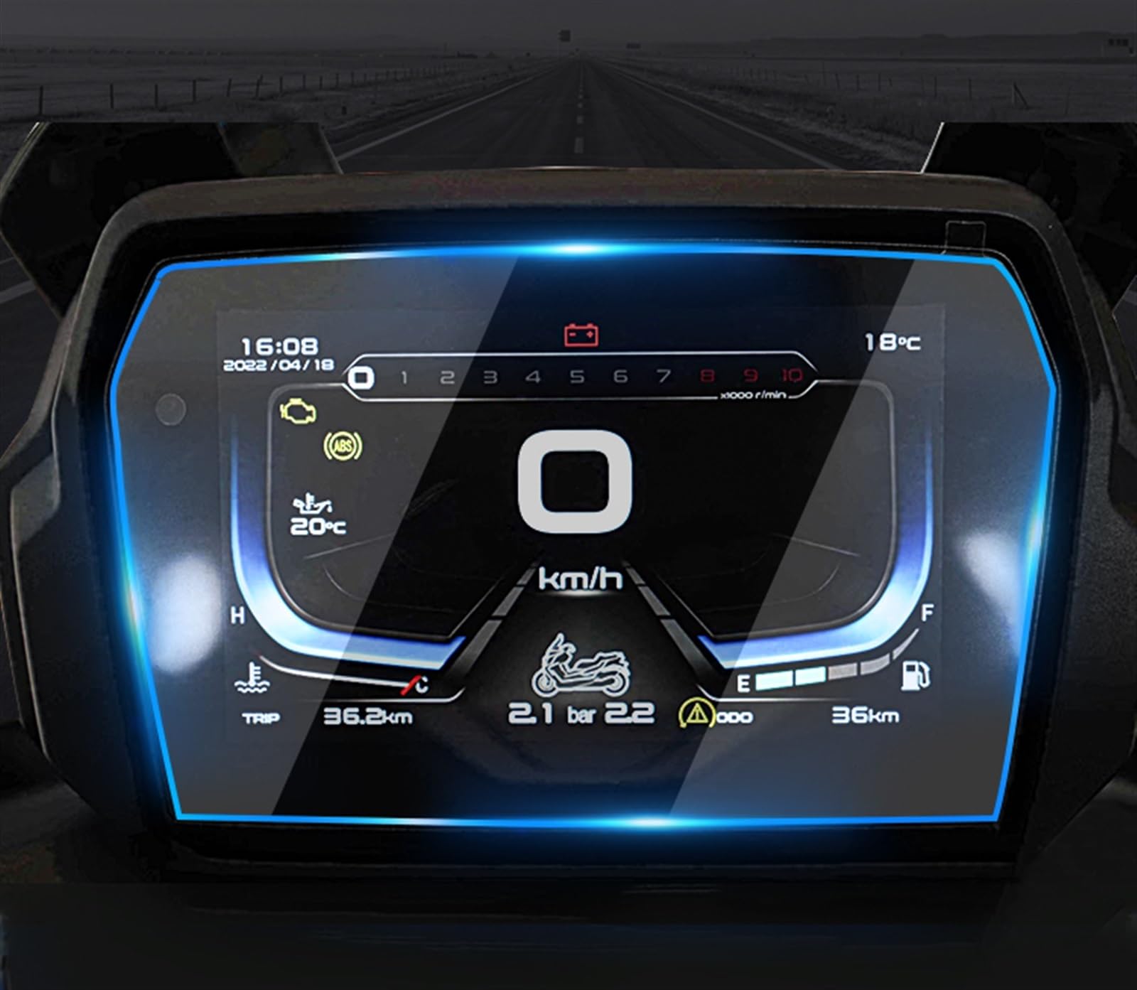 Displayschutzfolie Kompatibel Mit VOGE FÜR SR4 Max 350T Motorrad, Transparente Cluster-Schutz-Instrumentenfolie, Armaturenbrett-Bildschirm, Kilometerzähler-Schutzfolie Displayschutzfolie Kompatibel Mit VOGE FÜR SR4 Max 350T Motorrad, Transparente Cluster-Schutz-Instrumentenfolie, Armaturenbrett-Bildschirm, Kilometerzähler-Schutzfolie von SFALCI