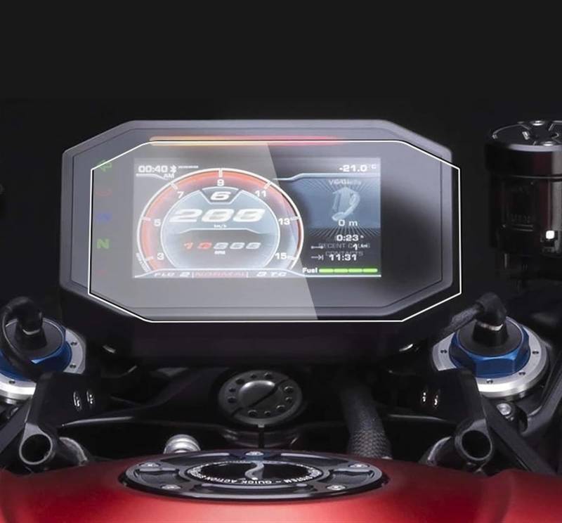 SFALCI Displayschutzfolie Kompatibel Mit MV Agusta Für Brutale 800 F3 RR 2022, Motorrad-Armaturenbrett-Displayschutzfolie, TFT-LCD-Schutzfolie, Messgeräte-Bildschirmfolie (Color : 1pc) von SFALCI