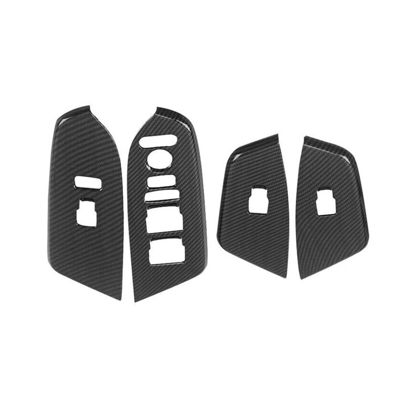 Auto Interieur 4 Teile/satz Auto Innen Tür Armlehne Abdeckung Carbon Fiber ABS Dekoration Trim Für CRV 5th Für CR-V 2017-2019 Auto Dekoration von SFGOFJGO