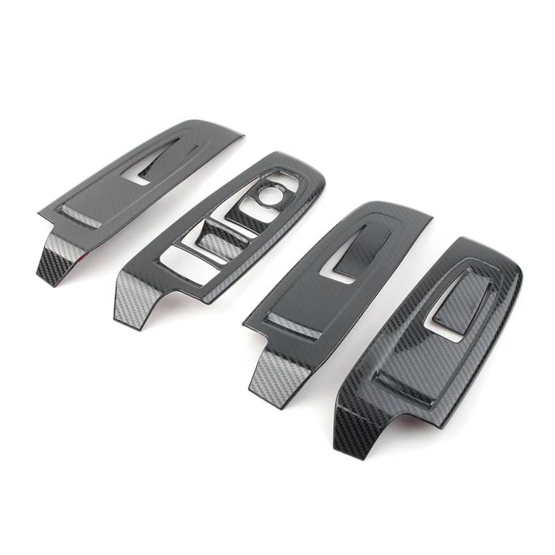 Auto Interieur 4Pcs Auto Innen Fenster Schalter Panel Abdeckung Trim Dekoration Für Subaru Für Forester 2019-2020 Carbon Fiber Styling Auto Dekoration von SFGOFJGO