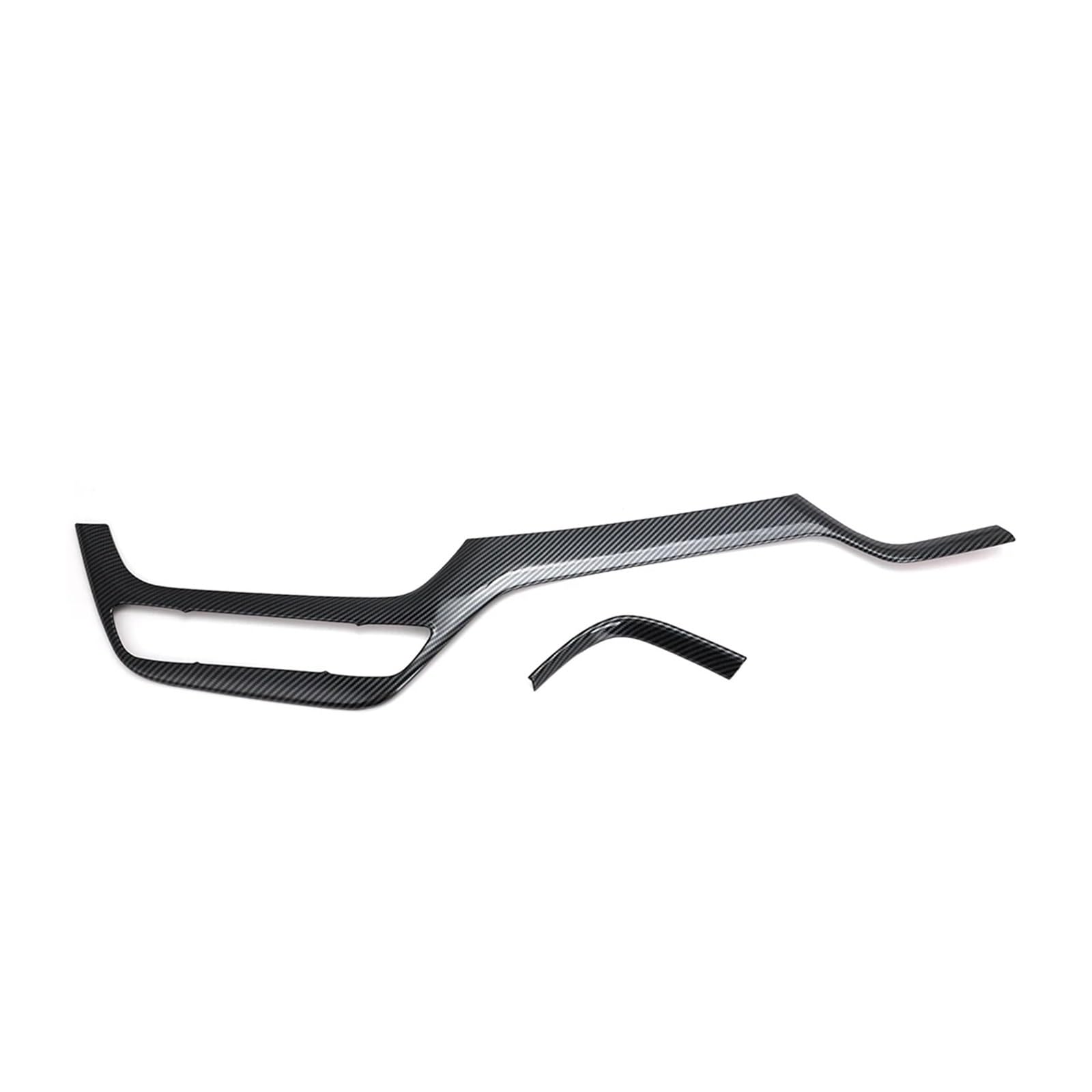 Auto Interieur Auto Center Console Dashboard Panel Trim Für Toyota Für C-HR Für CHR AX10 2016-2021 Auto Dekoration(Kohlefaser-Schwarz) von SFGOFJGO