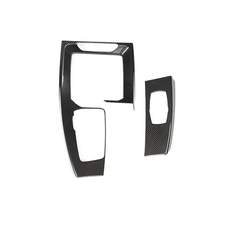 Auto Interieur Auto Center Control Getriebe Panel Dekoration Abdeckung Fit Für X3 G01 X4 G02 2018-2021 Styling Sport Trim Auto Dekoration(Kohlefaser) von SFGOFJGO