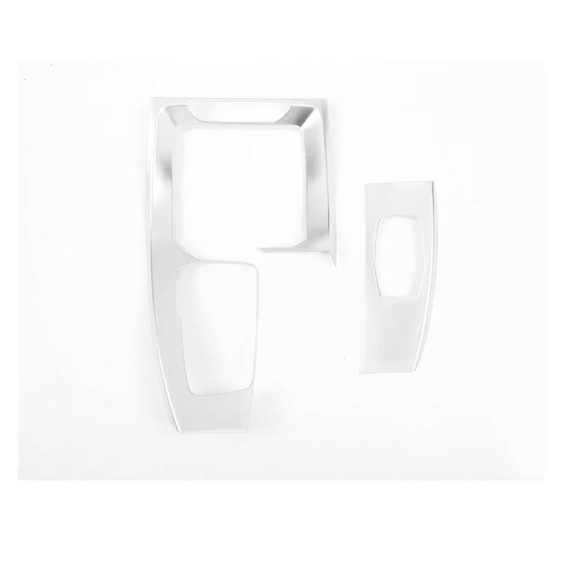 Auto Interieur Auto Center Control Getriebe Panel Dekoration Abdeckung Fit Für X3 G01 X4 G02 2018-2021 Styling Sport Trim Auto Dekoration(Silber) von SFGOFJGO
