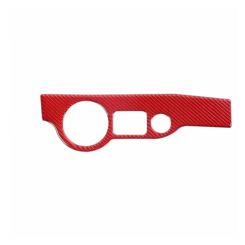 Auto Interieur Auto Innen Scheinwerfer Schalter Dekoration Abdeckung Aufkleber Für Dodge Für Charger 2010-2022 Auto Dekoration(Rot) von SFGOFJGO