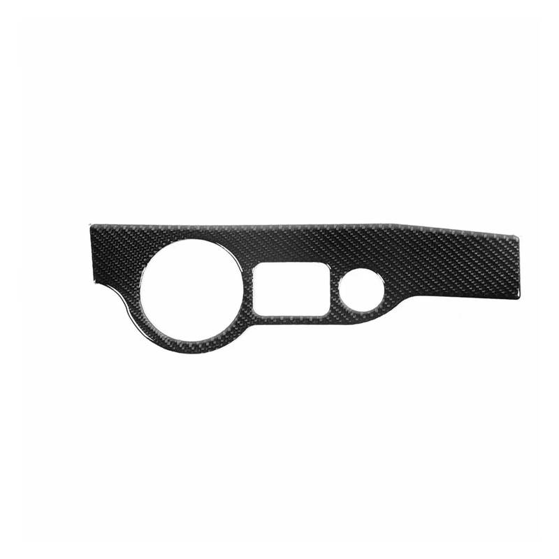 Auto Interieur Auto Innen Scheinwerfer Schalter Dekoration Abdeckung Aufkleber Für Dodge Für Charger 2010-2022 Auto Dekoration(Schwarz) von SFGOFJGO