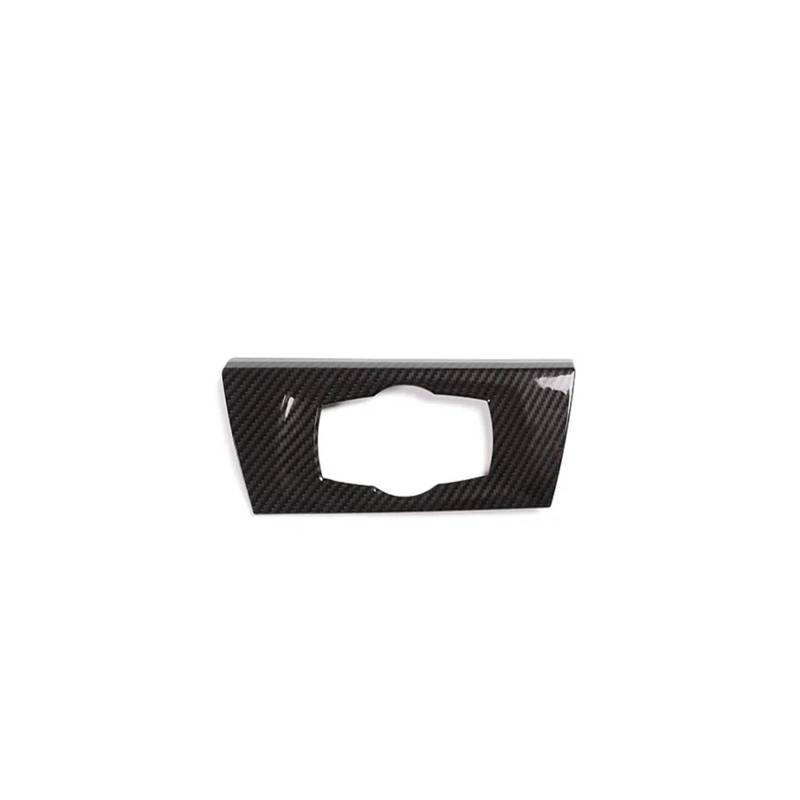 Auto Interieur Auto Scheinwerfer Schalter Dekorative Rahmen Abdeckung Trim Für 3 Serie E90 2005-2012 Interior Styling Aufkleber Auto Dekoration(Schwarz) von SFGOFJGO