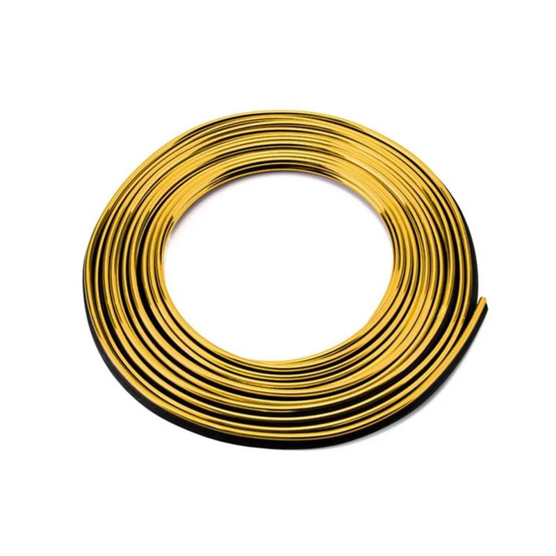 Auto Interieur Auto-Styling Armaturenbrett Rand Zierleiste Teile Für S5 S6 S7 S8 SQ5 C5 A4 Für B5 B6 B8 A6 A3 A5 Q5 Q7 Auto Dekoration(Gold) von SFGOFJGO