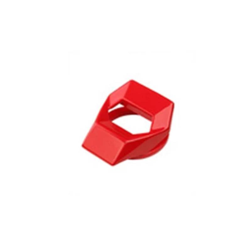 Auto Interieur Autoknopf Carbon Dekorativer Schalter Für F13 G11 G12 F01 F02 F87 F80 F83 F82 F90 F10M F13M F12M M8 Z4 E89 Auto Dekoration(Rot) von SFGOFJGO