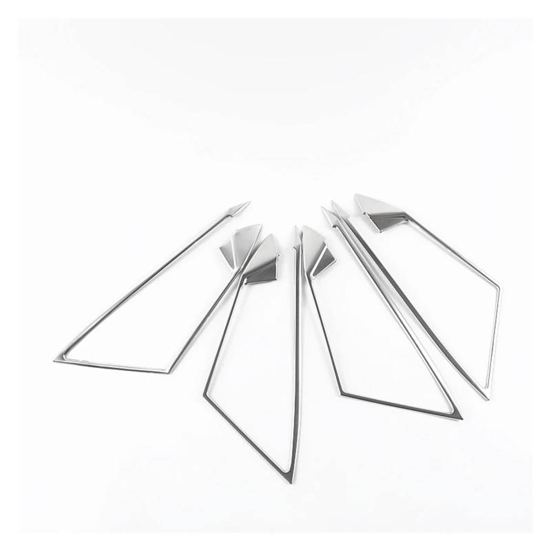 Auto Interieur Für A3 8Y 2021-2022 Styling Interieur Edelstahl Auto Innentürgriff Rahmen Dekoration Abdeckung Trim Auto Dekoration(Silber) von SFGOFJGO