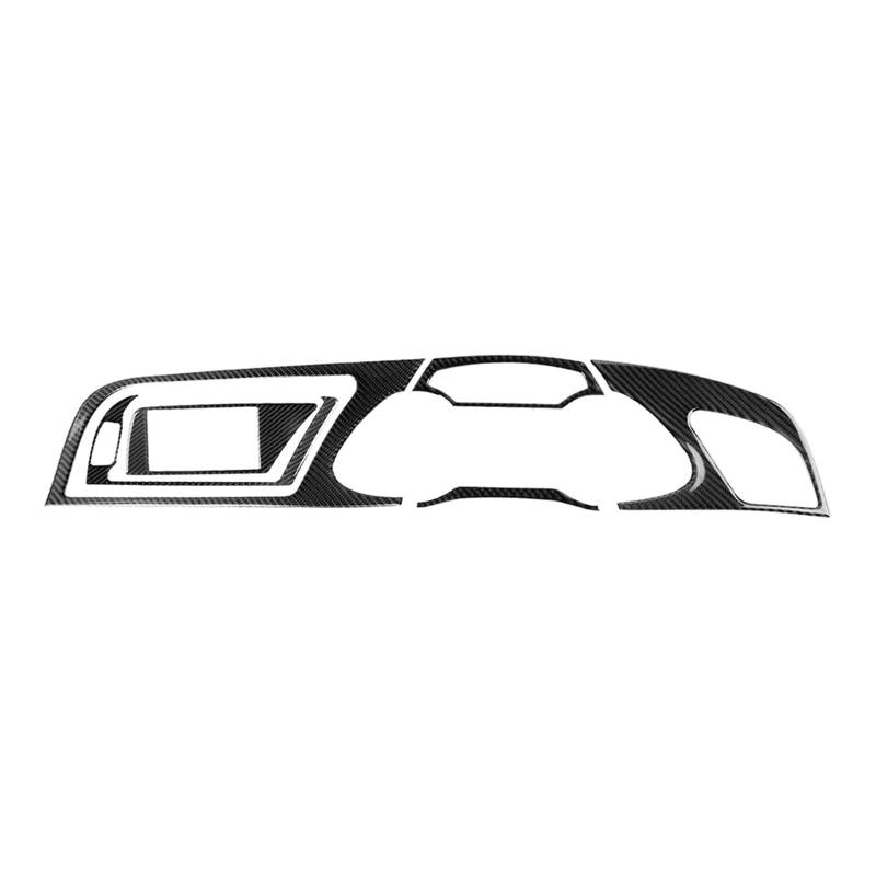 Auto Interieur Für A4 2009-2010 Für A4L 2009-2012 6 Stück RHD Autoinnenausstattung Armaturenbrett Instrumententafel Dekorverkleidung Auto Dekoration von SFGOFJGO
