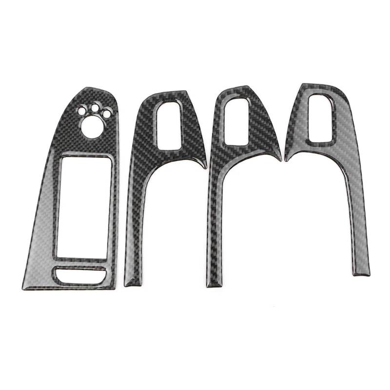 Auto Interieur Für A4 B8 2008-2015 Carbon Fiber Innen Tür Abdeckung Schutz Armlehne Trim Dekoration Auto Dekoration von SFGOFJGO