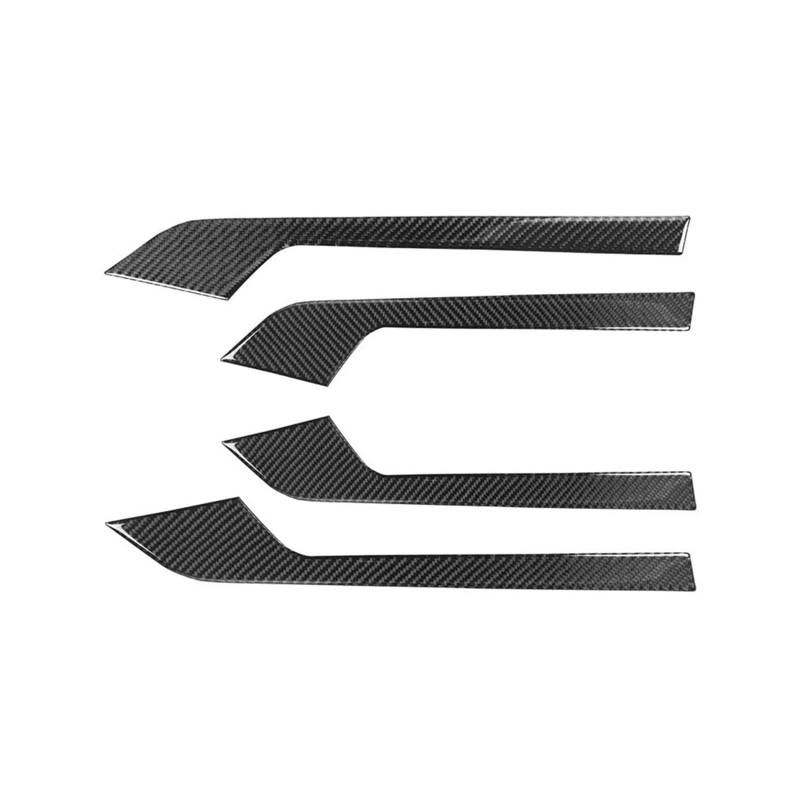 Auto Interieur Für A4 B9 2017–2020 Carbon Fiber ABS Auto Aufkleber Auto Innen Tür Griff Panel Abdeckung Trim Dekorative 4 Stück Auto Dekoration von SFGOFJGO