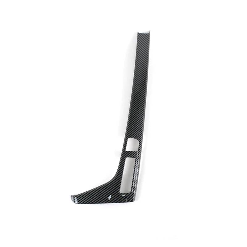 Auto Interieur Für A4 B9 A5 2017-2021 LHD Carbon Fiber Farbe Center Console Getriebe Shift Rahmen Dekoration Abdeckung Trim Auto Dekoration(B Piece) von SFGOFJGO