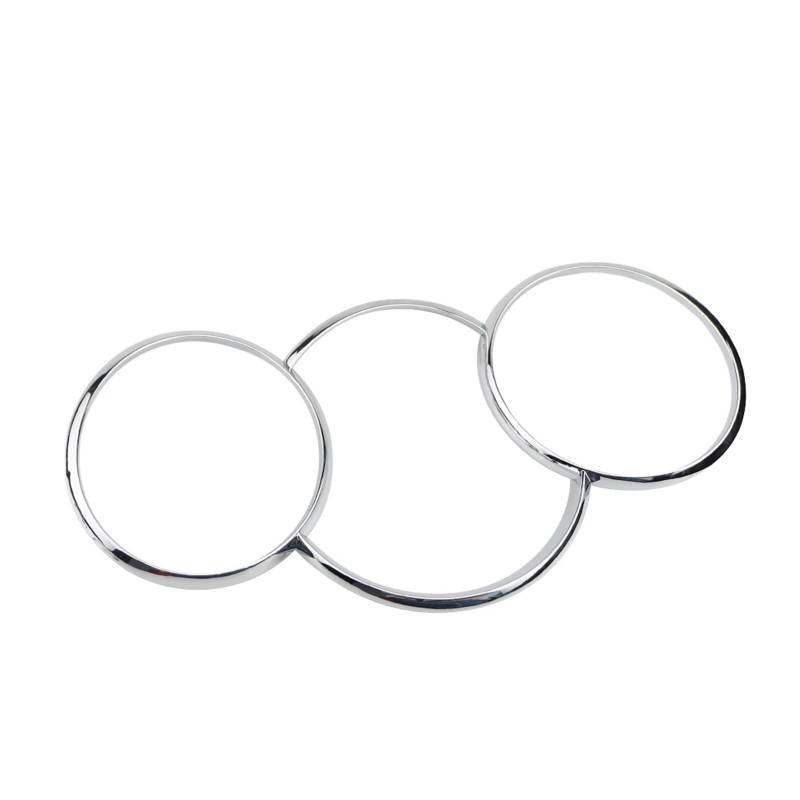 Auto Interieur Für Chevy Für Cruze 2009-2015 Zubehör ABS Chrom Armaturenbrett Instrument Dekoration Ring Aufkleber Abdeckung Trim Auto Dekoration(Silber) von SFGOFJGO