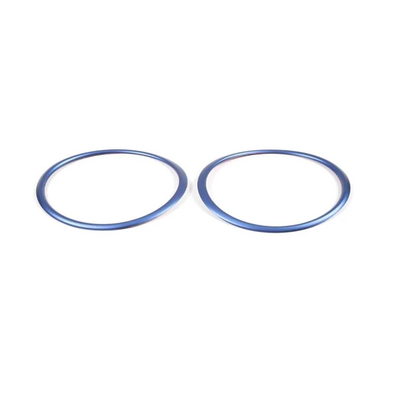 Auto Interieur Für Land Für Rover Für Evoque 2012-19 Autoinstrument Tachometer Ringverkleidung Dekorative Messgeräte Kreis Kit Abdeckung Auto Dekoration(Blau) von SFGOFJGO