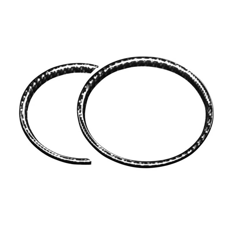 Auto Interieur Für Mini Für Cooper F54 2024-2020 Drehzahlmesser Dekorativer Ring Autoinnenausstattung Auto Dekoration(Kohlenstoff) von SFGOFJGO