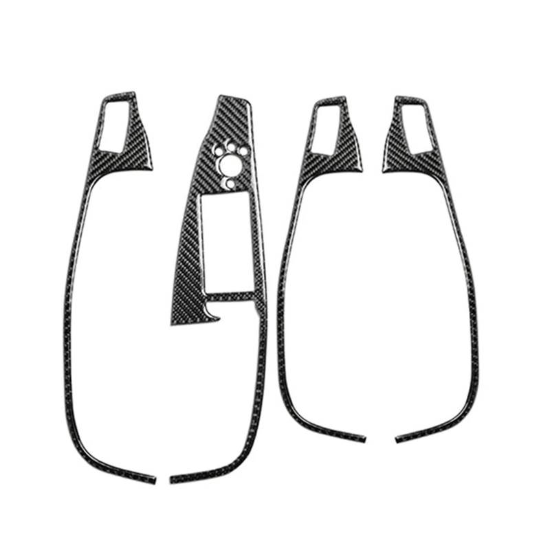Auto Interieur Für Q5 2010-2018 Carbon Fiber Innen Fenster Schalter Taste Abdeckung Trim Auto Dekoration Auto Dekoration von SFGOFJGO