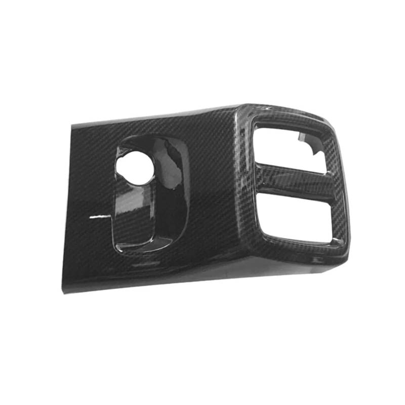 Auto Interieur Für Volvo XC40 2019-2020 ABS Carbon FiberCar Armlehne Box Hinten Air Outlet Abdeckung Trim Auto Dekoration(Kohlefaser) von SFGOFJGO