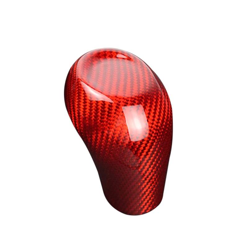 Auto Interieur Red Carbon Fiber Schaltknauf Abdeckung Trim Dekor Für Chevy Für Camaro 2016-2020 Auto Zubehör Auto Dekoration von SFGOFJGO