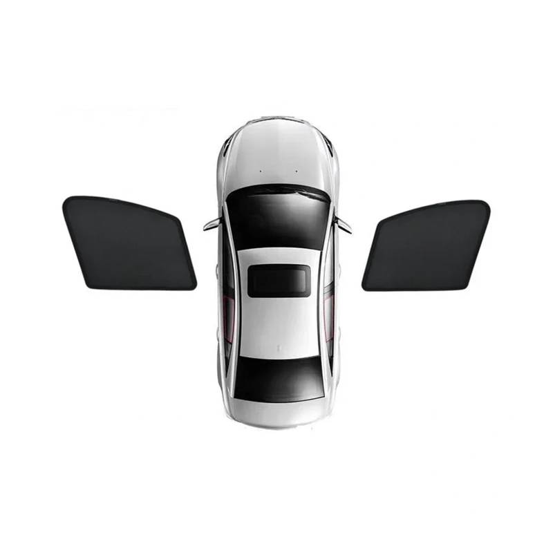 Auto Sonnenschutz Für Mitsubishi Für Outlander PHEV GF GG ZJ ZK ZL Sonnenschutz Schattierung Privatsphäre Magnetische Vorhang Visier Auto Auto Teil(2PCS Front) von SFGOFJGO