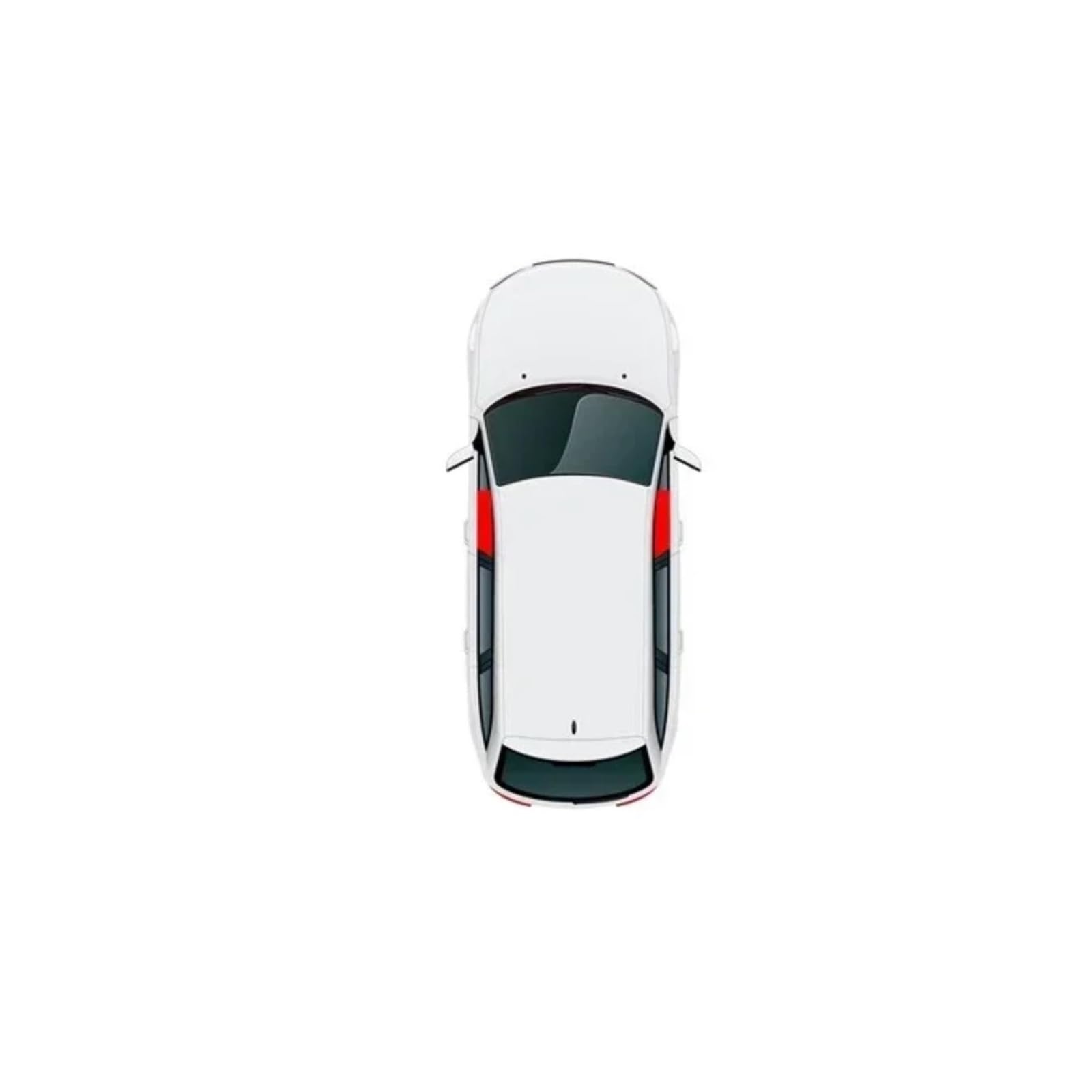Auto Sonnenschutz Magnetischer Autofenster-Sonnenschutz Für Toyota Für RAV4 XA50 2018-5. Generation SUV-Vorhangnetz-Frontscheibenrahmenvorhang(2PCS Front) von SFGOFJGO