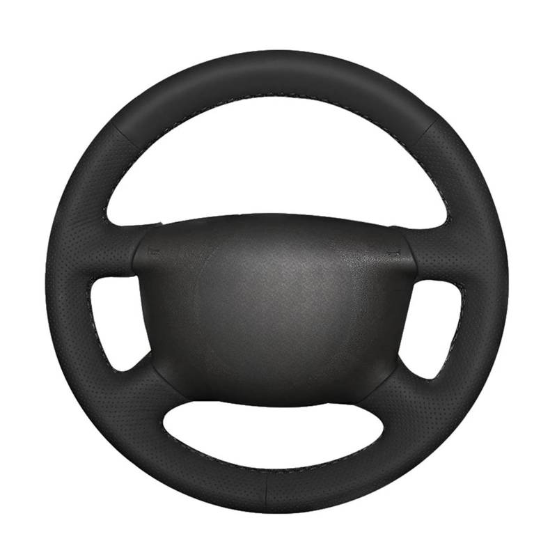 Lenkradschutz DIY Schwarz Künstliche Leder Auto Lenkrad Abdeckung Für A6 2000-2004 Für A3 2000-2003 A4 B6 2002 Lenkrad Abdeckung(L-Blue) von SFGOFJGO