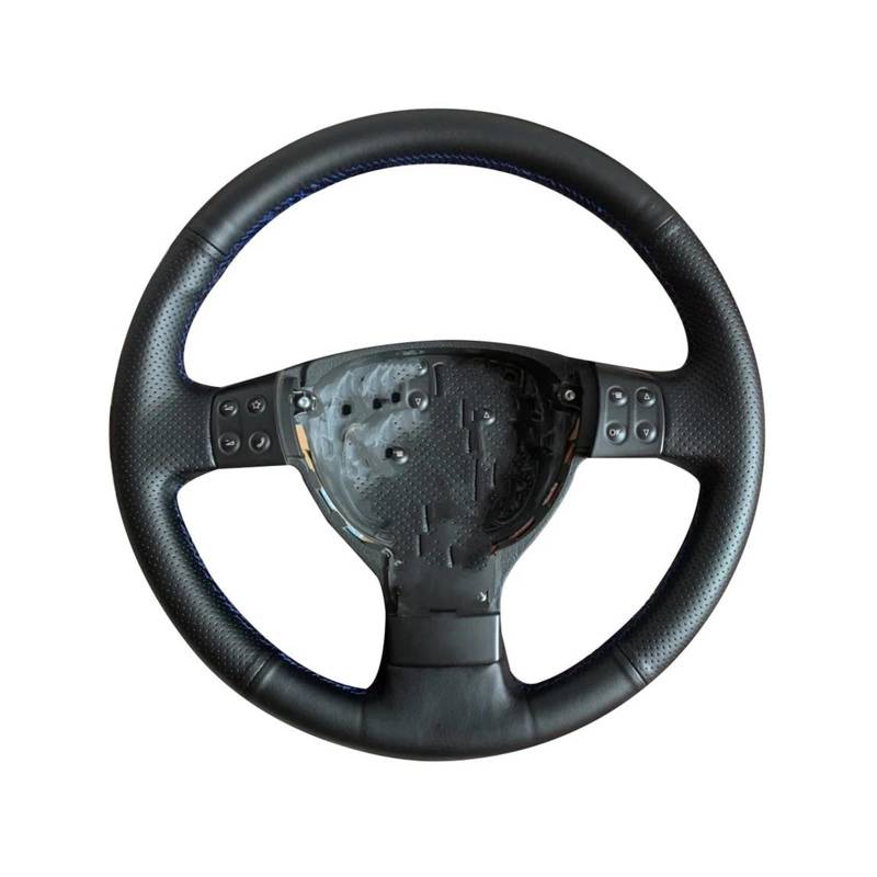 Lenkradschutz Geflochtene Autolenkradabdeckung Rutschfestes Kunstleder Für VW Für Passat B6 Für Jetta 5 Mk5 Für Tiguan Für Golf 5 Mk5 2007–2011 Lenkrad Abdeckung(Grey) von SFGOFJGO