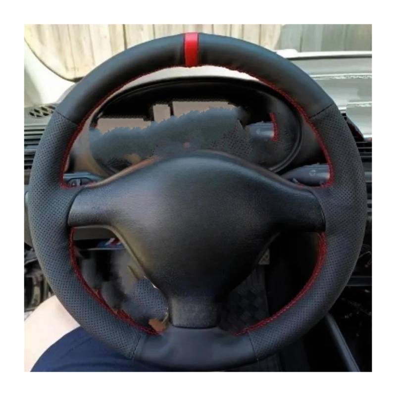Lenkradschutz Maßgeschneiderte Auto-Lenkradabdeckung Aus Leder Für VW Für Golf 4 Für Passat Für B5 1996-2003 Für Seat Für Leon 1999-2004 Für Polo 1999-2000 Lenkrad Abdeckung(Gelb) von SFGOFJGO